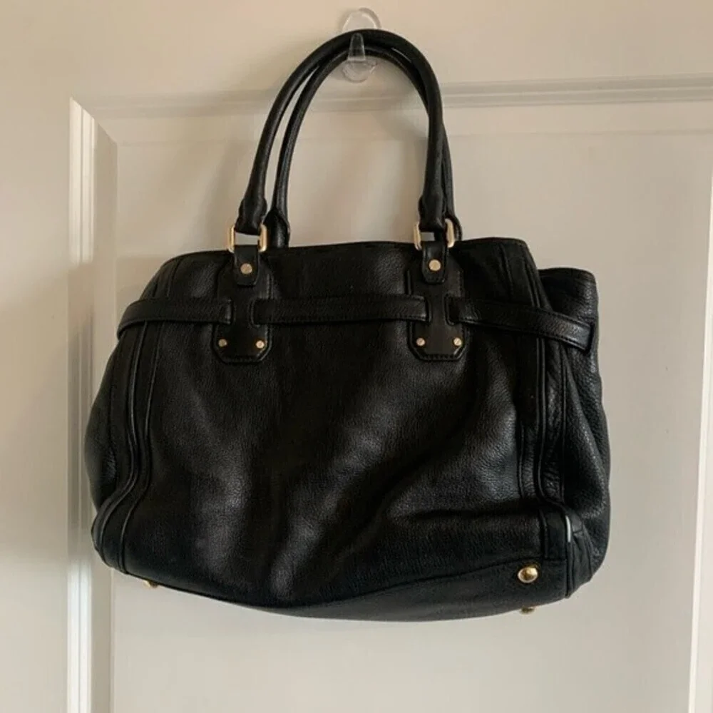 Michael Kors Hudson Tote Satchel Leather Bag - Picture 7 of 10
